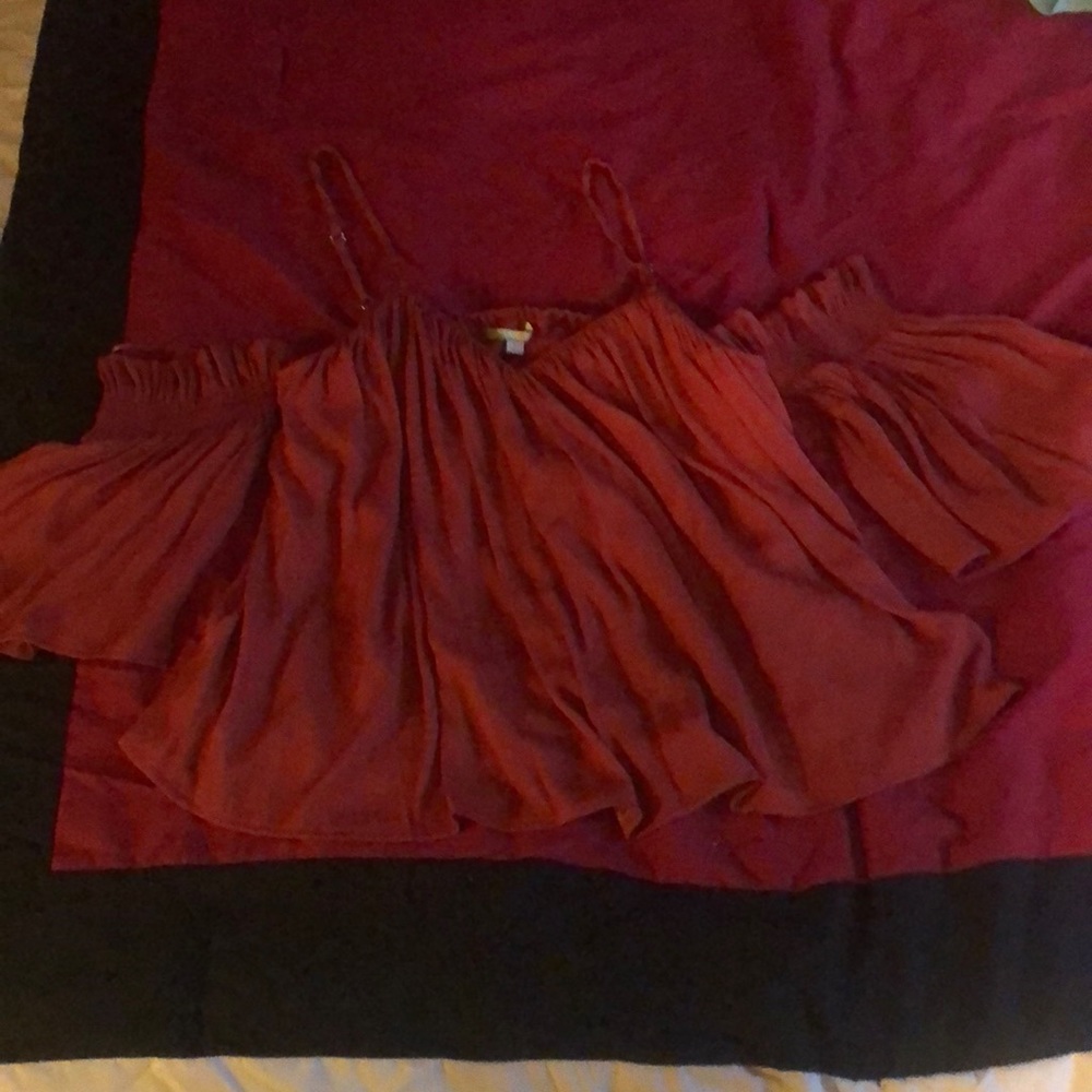 Burnt Orange Gianni Bini Top